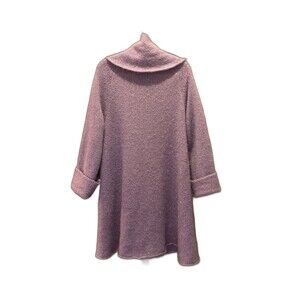 Soft Surroundings Telluride Lavender Sweater Women's Long Cardigan Size XL